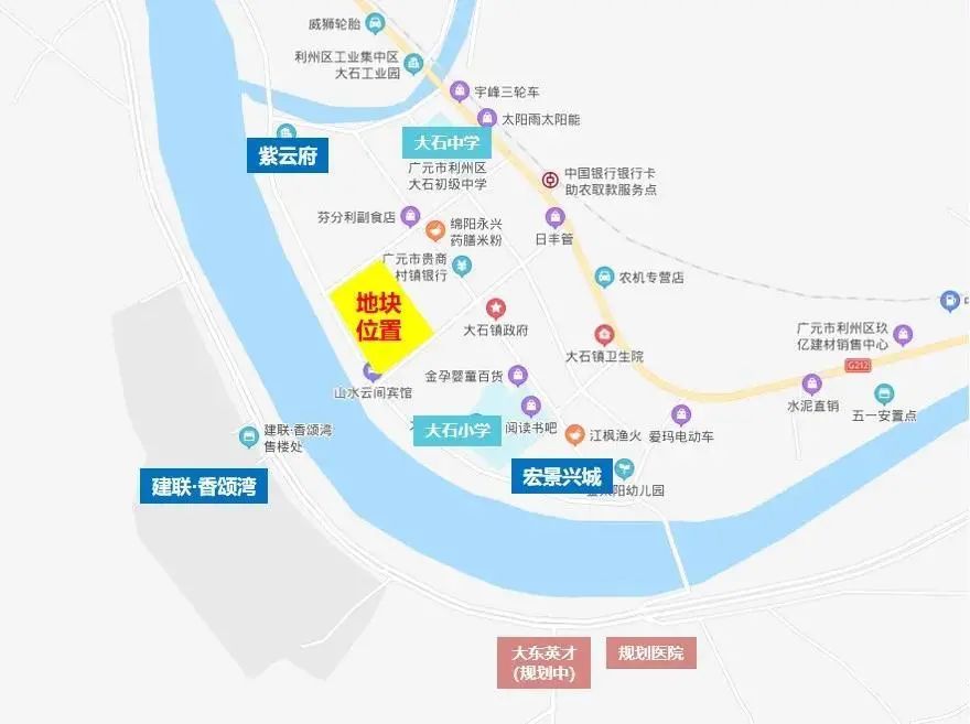 预估房价为每平米5800元!广元大石22亩商住用地拍出